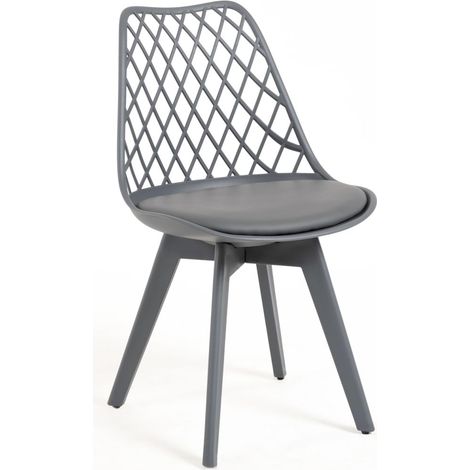 Packs Sillas Comedor - Pack 6 Sillas Mima Suprym - Gris oscuro (1/5)