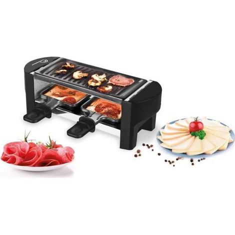 Apparecchio da raclette Little Balance Juste Nous 2 350W Nero