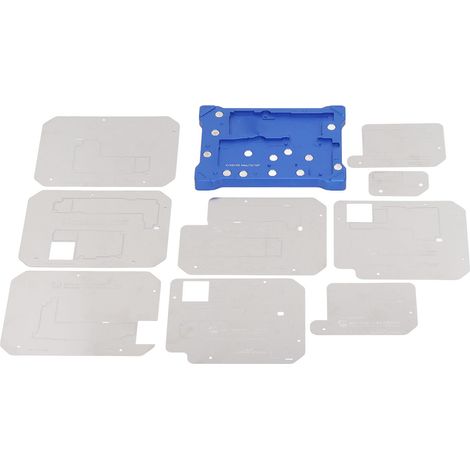 Kit de Reballing Magnétique pour iPhone 13 Pro Max - Gabarit de Reball de Haute Précision (Lot de Stencils) (1/5)