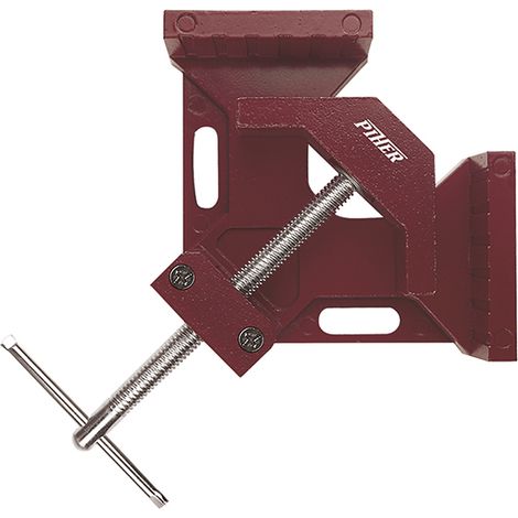 Piher – Presse d'angle pour bois A-20 – Fabriquée en fonte zamak – Hauteur mordache 3,5 cm – Pour bois dur et teck