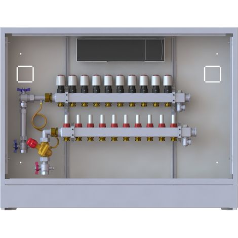 Station UnoFloor Basic 10L 10 HK, à gauche avec ensemble WMZ, 230 V