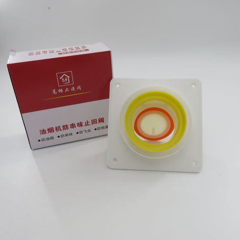 Clapet anti-retour pour canalisation, clapet anti-retour anti-odeurs pour chauffe-salle de bain, clapet anti-retour pour ventilateur d'extraction, clapet anti-retour d'étanchéité 80-120