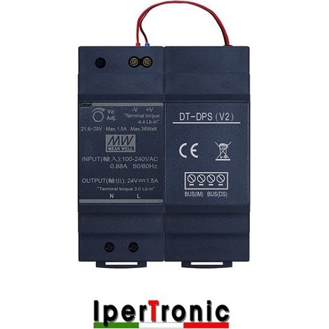 ALIMENTATORE 24V 1.5A CON SEPARATORE TWOTWO IPERTRONIC