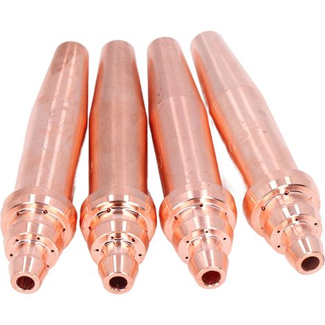 Kit de 4 buses de coupe isobares pour soudage à l'acétylène en cuivre, consommables pour chalumeau G02