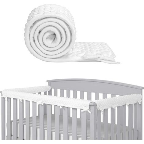 Set di 3 sponde/protezioni per letto in rete traspirante - Grigio (1/5)