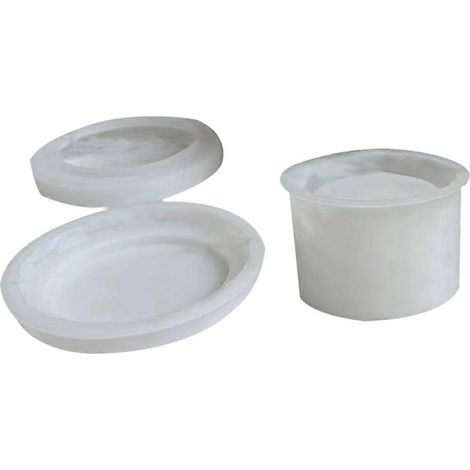 Silikonform für Kristallbonbongläser, Aufbewahrungsdosen, Epoxidharz-Ornamente