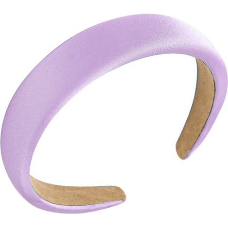 Bandeau turban violet Charlotte, accessoire de cheveux tendance et élégant (1/3)