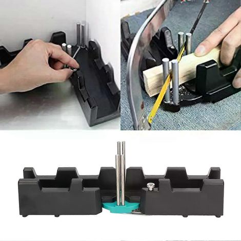 2-in-1-Mess- und Schneidewerkzeug für Gehrungswinkel aus schwarzem ABS-Kunststoff mit hoher Genauigkeit und Verschleißfestigkeit – JXLGV (1/4)