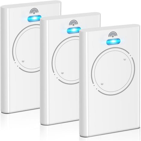 2 Canaux Telecommande Portail compatible avec FAAC XT2 868 Modèle, 868MHz Remplacement Telecommande Porte de Garage pour Motorisation de Portail et Porte de Garage (3PCS) (1/5)