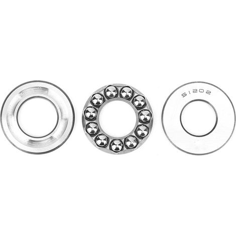 5 Stück 51202 Flachkugellager, geräuscharm, einreihig, für Industriezubehör (1/5)