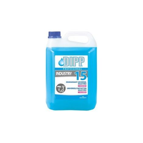 DIPP N°15 Dégraissant universel professionnel concentré pour préparation avant peinture 5L