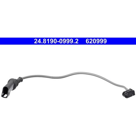 Contact d'avertissement, usure des plaquettes de frein ATE 24.8190-0999.2 FORD