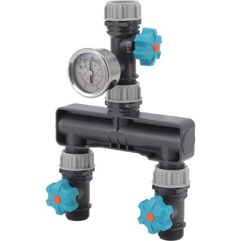 Water pressure regulator, heavy-duty multi-purpose pressure regulator, adjustable water pressure reducer for irrigation (1/5)