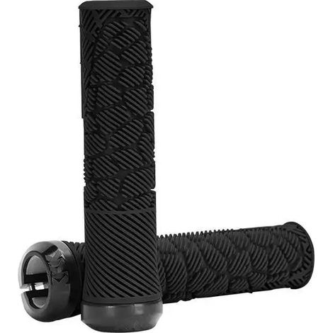 Lenkergriffe, Fahrradlenkergriffe, TPR 145 mm mit Klemme, Enlee schwarz (1/5)