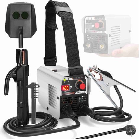 MMA Welding Machine 120 A Electrode Welder - Electrode Welder - Inverter Welder - Inverter Electrodes - ARC Welder - Beginner's Tool - Electric Welder (1/5)