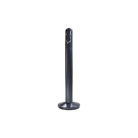 Columna-cenicero de chapa de acero  capacidad 3 l  antracita 