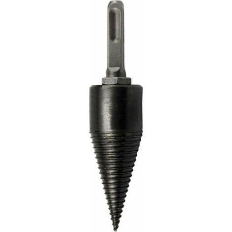 Foret Bois - Vis Cnes Splitter 32 mm - Pour Machine À Bois De Chauffage Et Diviseur De Bûches - Poignée Ronde Ou Carrée - 1 Pièce (1/4)