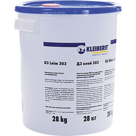 Kleiberit Holzleim 303.0 D3 28KG Eimer