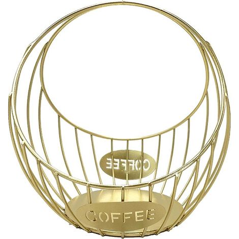 Porte-dosettes de café, porte-tasses pour comptoir, organisateur de dosettes de café, panier à tasses pour la maison ou le bureau (1/5)