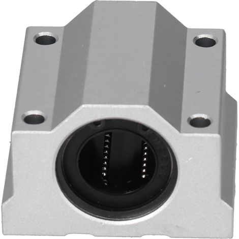 Bloc coulissant SCS25UU, palier à billes en alliage d'aluminium fermé pour machinerie. (1/5)