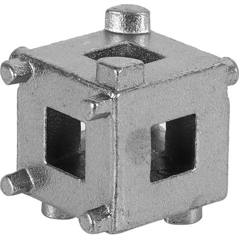 Outil de retrait de piston pour disque de frein arrière, cube de réglage pour étrier, adaptateur argenté (1/5)