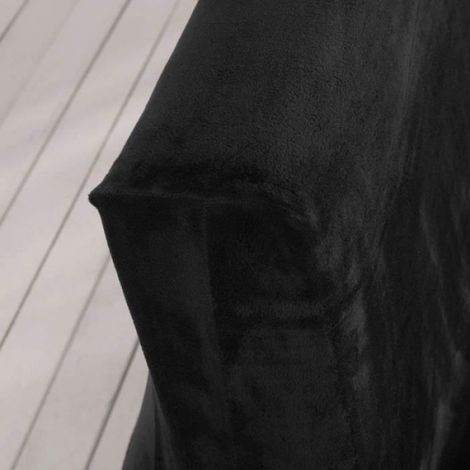 1 Housse de clic-clac, Extensible, Polyester, Noir, Intérieur, 160-195cm (1/4)