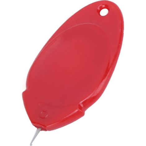 Enfile-aiguille Manuel Coloré en Plastique pour Broderie et Loisirs Créatifs (Rouge) (1/5)