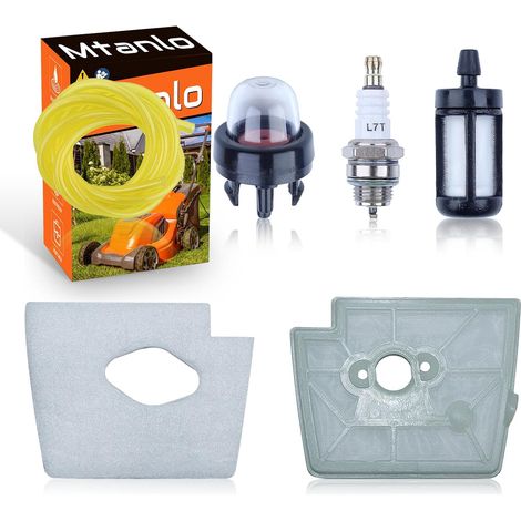 Kit de filtre à carburant et à air pour Stihl Fs160 Fs180 Fs220 Fs220K Fr220 Fs280 Fs290 Débroussailleuse 4119 120 1600, 4119 141 0300 (1/5)
