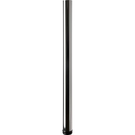 Hettich Möbelfuß 6,0 x 84 - 87 cm Stahl verchromt - 1 Stück Möbelfuß