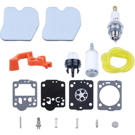 Kit de service d'accordage pour carburateur pour tronçonneuse Jonsered Cs2238 Cs2234 et Red Max Gz380, 545 06 18-01, 530 05 78-69, Kit de remplacement de carburateur pour Zama Rb-149 (1/5)