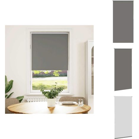 Verdunkelungsrollo Grau 70x150 cm Stoffbreite 65,7 cm Polyester - Verdunkelungsrollo - Verdunkelungsrollos - Rollo - Verdunklungsrollo (1/5)