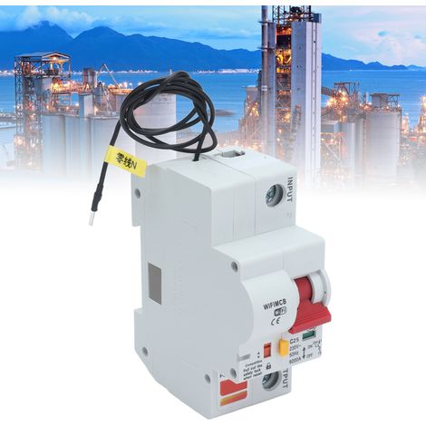 Intelligenter 1-poliger Schalter mit Fernbedienung, WLAN und Bluetooth, 25-A-Leistungsschalter (1/5)
