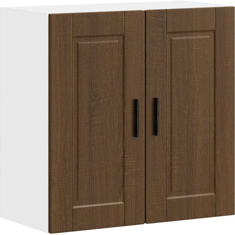 Küchen-Hängeschrank Porto Braun Eichen-Optik Holzwerkstoff
