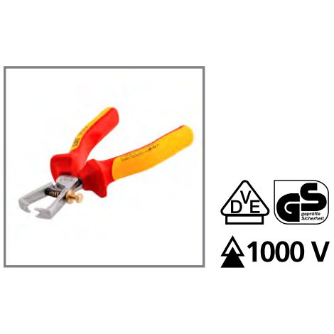 SUKI - PINZA SPELAFILI VDE IMPUGNATURA BICOMPONENTE 160mm