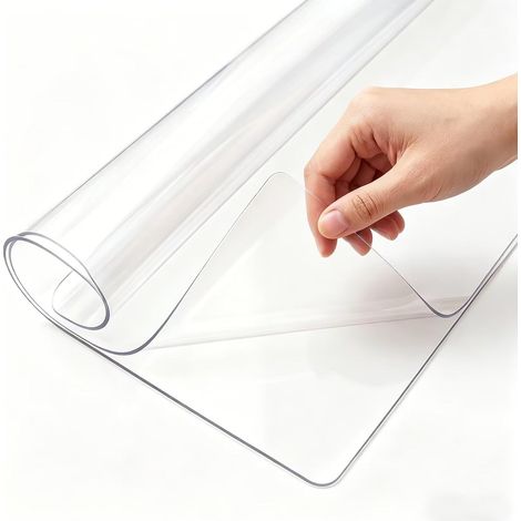 Protège-table transparent 25 x cm, pour salle à manger, housse en (1/5)