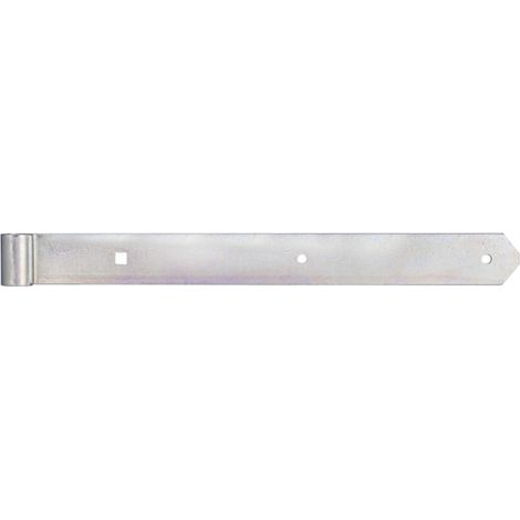 Ladenband L.400x13x40mm S.5mm STA galv.verz.d.pass.D.13mm rd GAH