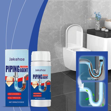 Abflussreiniger für Spülbecken, Abflüsse, Küchen und Toiletten – 100 g -- DTEKGAZ (1/5)