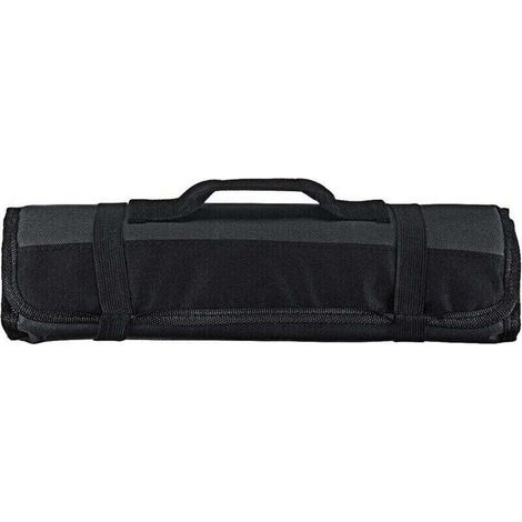 Sac Organisateur de Rouleau D'outils, Fourre-tout à Outils à Enrouler à la Main Multi-poches, Pochette à Outils Portative à Rouler pour Sac à Outils(noir) (1/4)