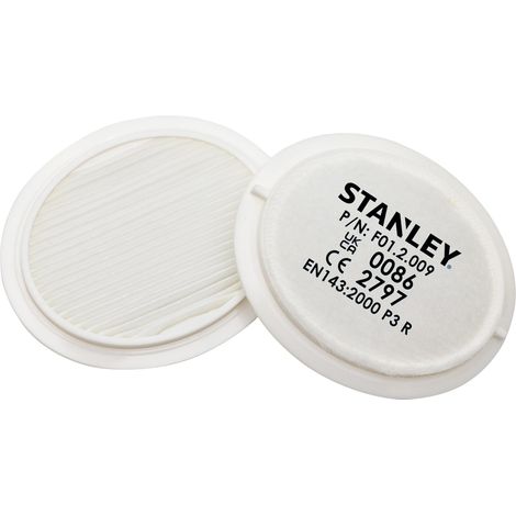 Stanley P3 Replacement Filter Pack (Set of 2) for STMF011021, STMF011022, and STMF031005 Vacuum Cleaners