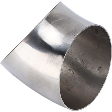 coude d'échappement turbo à 45° en acier inoxydable 304 résistant à la corrosion (1/5)