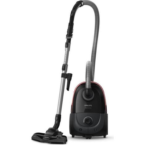 Aspirapolvere trainato con sacco - PHILIPS - XD5123/10 - 900 W - 4 L - Nero (1/4)