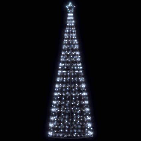 vidaXL LED Weihnachtsbaum 550 LEDs Kaltweiß 300 cm (1/5)