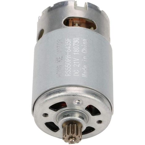 Motore CC industriale a due velocità e 12 denti per trapano elettrico, accessori per macchine utensili (21V) (1/5)