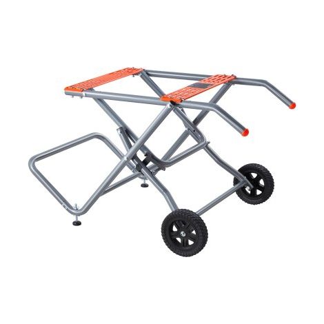 Support Pliable pour Scie à Table sur Roues en Caoutchouc 203 mm (1/5)
