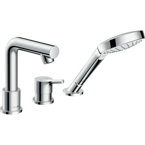 hansgrohe Talis S mitigeur monocommande de baignoire 3 trous,