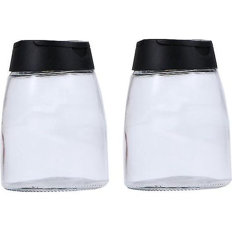 Pot à épices en verre et en polypropylène pour conserver les épices (1/3)
