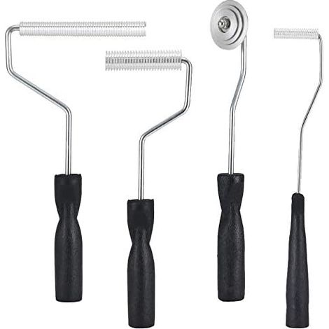 Kit de 4 rouleaux en fibre de verre pour réparation de baignoire, douche, baignoire, bateau, résine de plastification