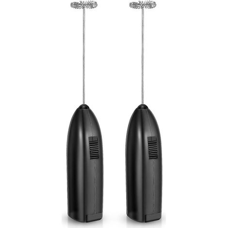 Mousseur à lait portable, mousseur à café à piles - Fouet électrique, agitateur à café, mini-mixeur - Idée cadeau pratique pour créer de la mousse pour votre café (1/5)