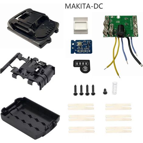 Kit Batterie Makita 18V – 5 cellules 18650 – Coque + Protection Board – Compatible (1/5)