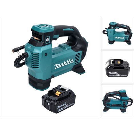 Compressore a batteria Makita DMP 181 G1 18 V 11,1 bar + 1x batteria ricaricabile 6,0 Ah - senza caricabatteria